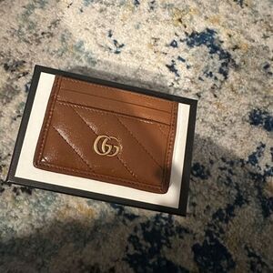 Brand new with box Gucci card holder unisex